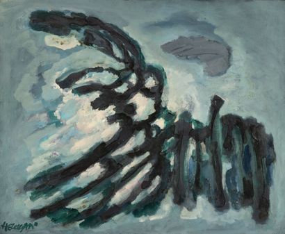Robert HELMAN (1910-1990)
Flight, 1975.
Oil...