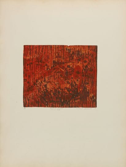 Kenji YOSHIDA (1924-2009)
Trace de viking,...