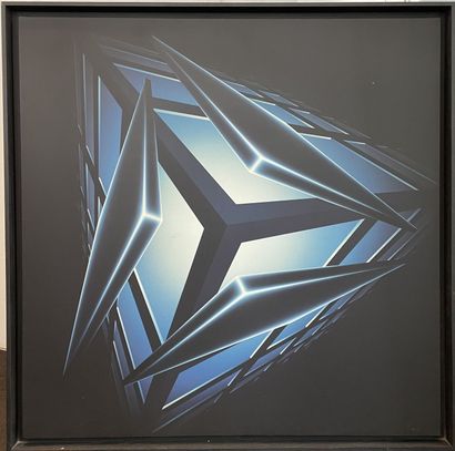 Jean ALLEMAND (1948)
Untitled, 1980.
Oil...