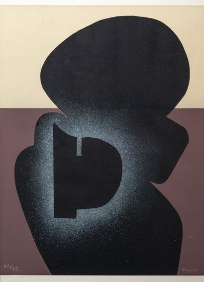 Ladislas KIJNO (1921-2012)
Untitled.
Silkscreen...