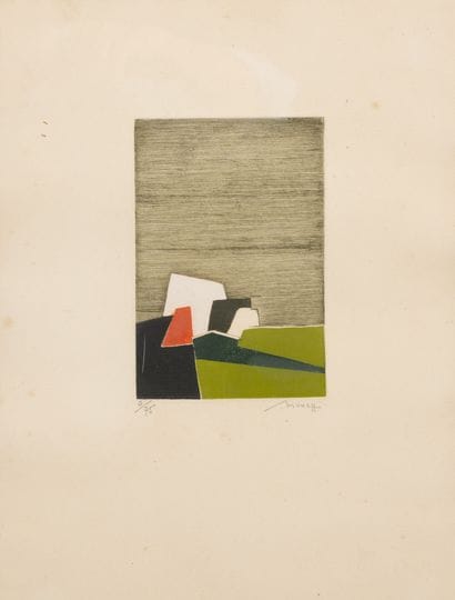 Bernard MUNCH (1921)
Untitled.
Aquatint in...