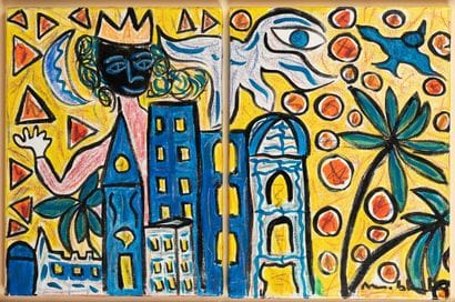 Max BLUMBERG (1948)
Olga's castle.
Mixed...