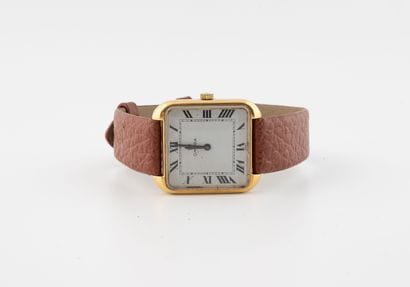 OMEGA 
Men's wristwatch. 
Yellow gold (750)...