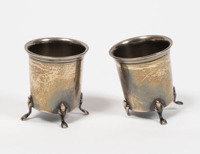 ESPAGNE, XXème siècle
Deux petits gobelets...