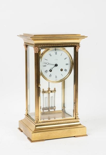 L'EPEE Paris
Cage clock in bronze or gilt...