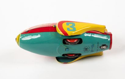 TM JAPON
Atomic Rocket.
L. : 17 cm.
Infimes...