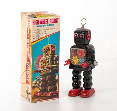 KO JAPON
High Wheel Robot.
Wind-Up Motor.
Fonctionne...