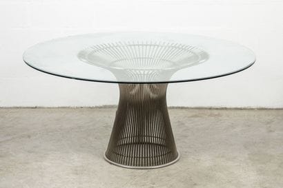 Warren PLATNER (1919-2006)
Table de salle...