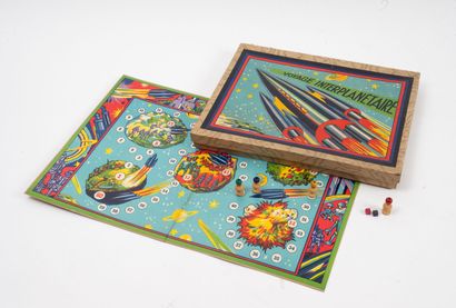 Voyage Interplanétaire.
Avec boîte.
Usures,...