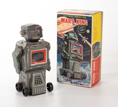 SH JAPON
Mars King.
H. : 24 cm.
Infimes rayures.
Avec...