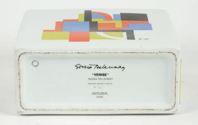 Sonia DELAUNAY (1885-1979)
Venise, 1979.
Vase...