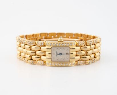 CHAUMET
Ladies' wristwatch in yellow gold...