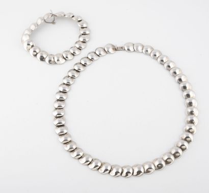 Half-set in silver (min. 800) comprising...