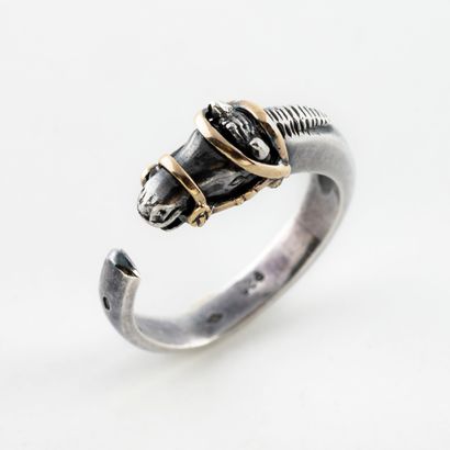 ARTUS BERTRAND
Silver (925) and yellow gold...