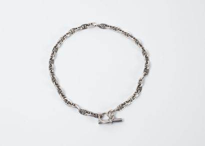 HERMES Paris
Silver (925) anchor chain necklace....