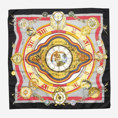 HERMES
Carré en twill de soie imprimé La...