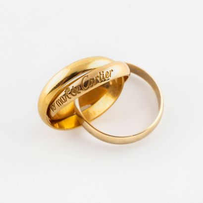 CARTIER Paris, modèle Trinity
Three-ring...