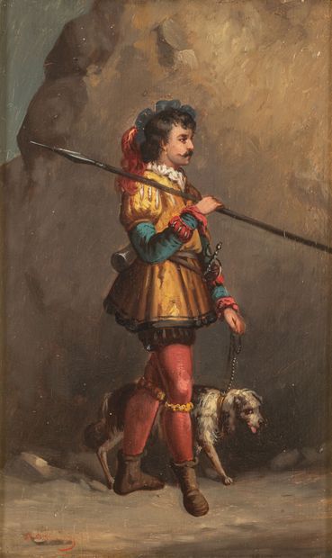 Suiveur d'Ernest MEISSONIER (1815-1891)
Suite...