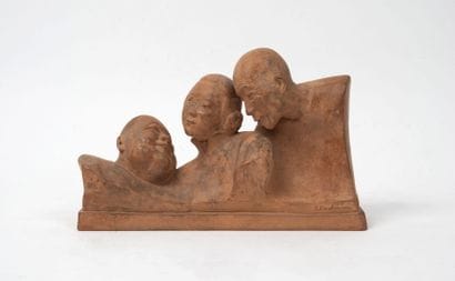D'après Gaston HAUCHECORNE (1880-1945)
Groupe...
