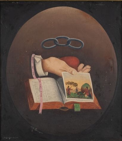 J. W. DORRINGTON
Blest be the tie that binds.
Oil...