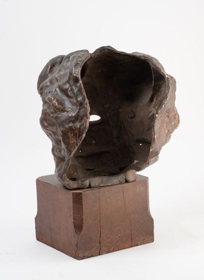 Edwin BUCHER (1879-1968)
Tête de femme.
En...