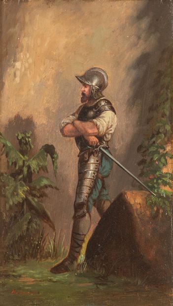 Suiveur d'Ernest MEISSONIER (1815-1891)
Suite...