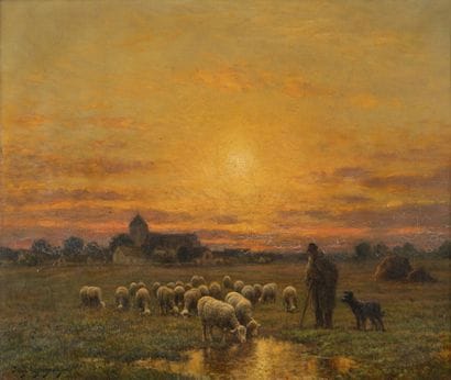 Paul CHAIGNEAU (1879-1938)
Shepherd and his...