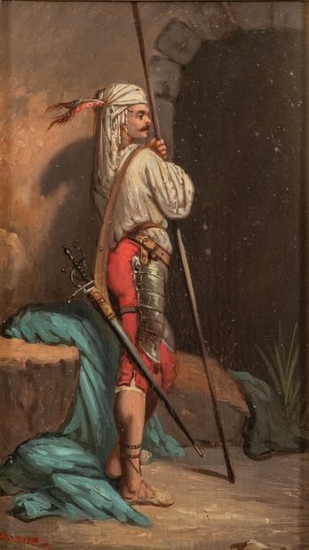 Suiveur d'Ernest MEISSONIER (1815-1891)
Suite...
