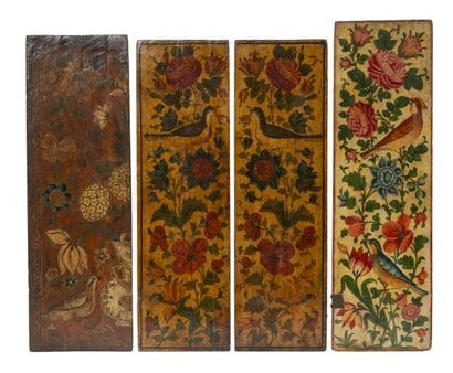 IRAN, École QAJAR, fin du XIXème siècle
Four...