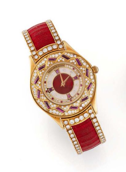 MAUBOUSSIN
Montre bracelet en or jaune (750),...