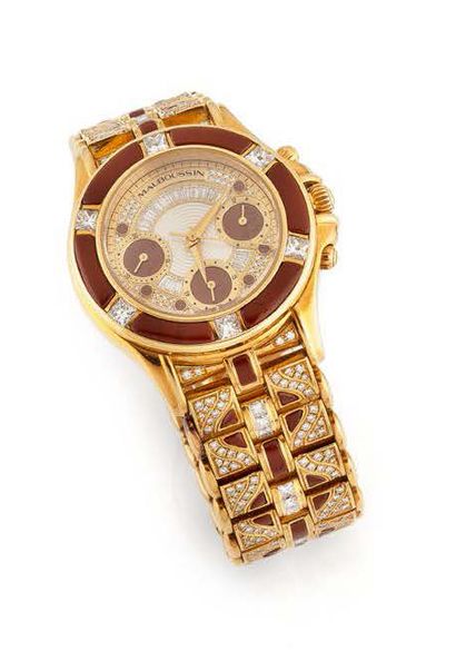 MAUBOUSSIN
Importante montre bracelet en...