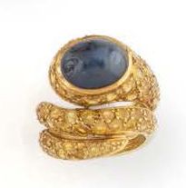 SABBADINI
Beautiful yellow gold (750) ring...