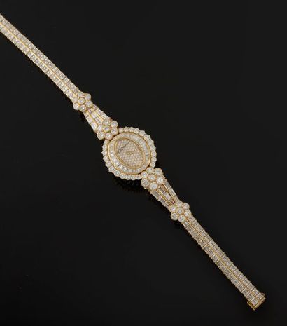 DELANEAU
Elégante montre bracelet de dame...