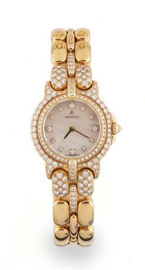 BERTOLUCCI
Montre bracelet de dame en or...