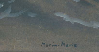 MARIN-MARIE (1901-1987)
Trois Mats sur la...