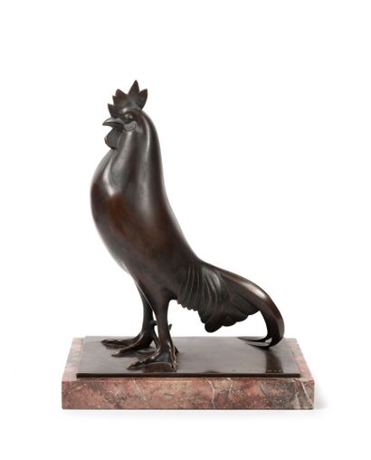 Armand PETERSEN (1891-1969)
Coq des Indes.
Modèle...