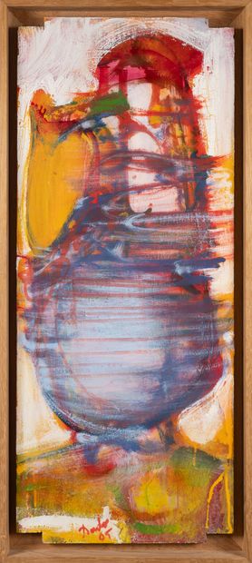 DADO (1933-2010)
Exit, 2005.
Huile sur panneau.
Signé...