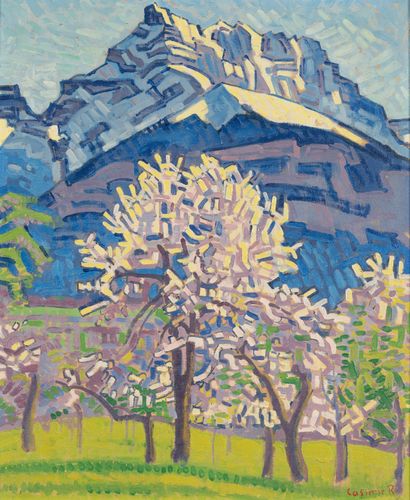 Casimir REYMOND (1893-1969)
Verger en fleurs...