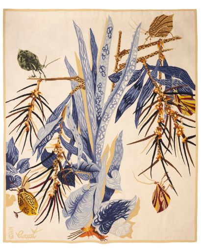 Jean LURÇAT (1892-1966)
Blanc Bleu, circa...