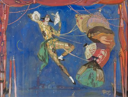 Jean-Gabriel DOMERGUE (1889-1964)
Carnaval...