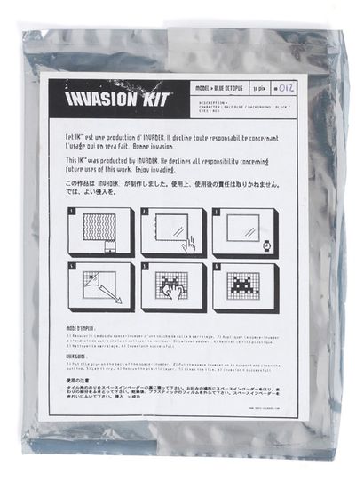 INVADER (né en 1969)
Invasion Kit 2 (Blue...
