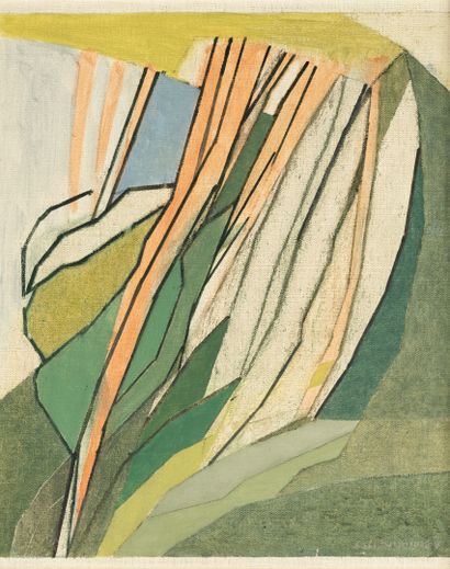 André BEAUDIN (1895-1979)
La forêt penchée,...