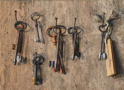 Jacques POIRIER (1928-2002)
Trompe-l'oeil...