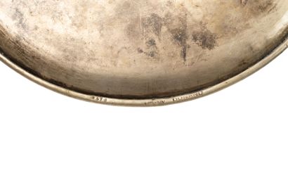 Jean DUNAND (1877-19942)
Plateau circulaire,...