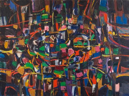 Ladislas KIJNO (1921-2012)
Port d'Antibes...