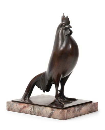 Armand PETERSEN (1891-1969)
Coq des Indes.
Modèle...
