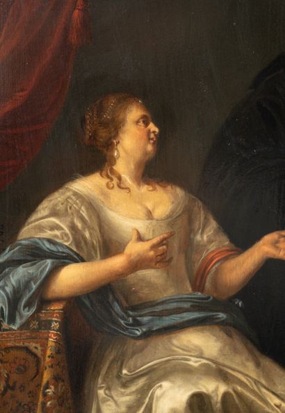 Frans II MIERIS dit le Jeune (Leyde 1689-1763)
Elégant...