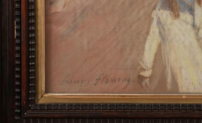 François FLAMENG (1856-1923)
Élégante et...
