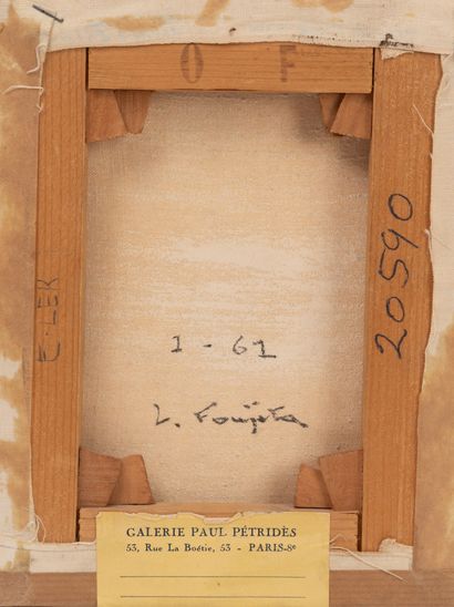 Léonard-Tsuguharu FOUJITA (1886-1968)
Fillette...