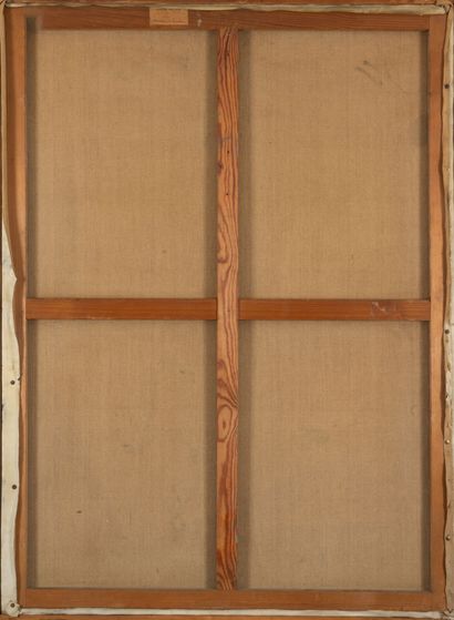 DUBÉ (1914-1961)
Sans titre.
Huile sur toile.
Signée...